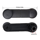 2x Black LH RH Inside Manual Window Crank Handles for Ford Ranger Windstar Van – product image