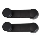 2x Black LH RH Inside Manual Window Crank Handles for Ford Ranger Windstar Van – product image 2