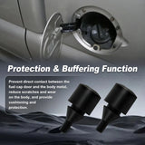 2x Black Rubber Fuel Tank Door Bumper for GMC Canyon Tahoe Sierra 1500 2500 3500 15711102 – product image 3