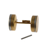 2x brass carburetor float with pin for Yamaha 1973-1974 TX650 TX750 US – product image 2