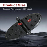 2x Exhaust Flappers Water Shutters for Mercruiser 4.3 5.0 5.7 305 350 454 807166A1 – product image 2