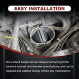 2x Exhaust Flappers Water Shutters for Mercruiser 4.3 5.0 5.7 305 350 454 807166A1 – product image 4