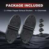 2x Exhaust Flappers Water Shutters for Mercruiser 4.3 5.0 5.7 305 350 454 807166A1 – product image 6