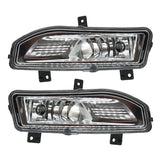 2x Front Clear Fog Lights LH RH w/Bulbs For Nissan Frontier 2022-2025 – product image 2