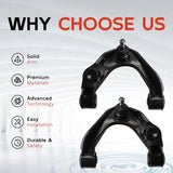 2x Front Upper Control Arm w/Ball Joint for 1998-2004 Nissan Frontier RWD 545251Z600 – product image 4
