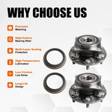 2x Front Wheel Bearing Hub Assembly for 2005-2021 Toyota Tacoma 4WD 4x4 4350204080 – product image 2