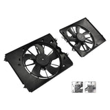 2x Left & Right Auxiliary and A/C Condenser Fan Assy for Honda Passport Acura – product image