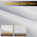 2x Patio Furniture Covers Waterproof Garden Patio Chaise Lounge 420D – product image 3