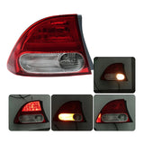 2x Rear Outer Tail Light Assembly for Honda Civic 2009-2011 w/ Bulbs LH RH BER372405 – product image 2