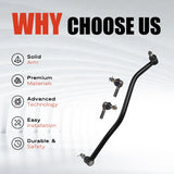 2x Tie Rod End & Drag Link Left Right for ISUZU NRR NPR NPR-HD NQR 95-07 8972225080 – product image 4