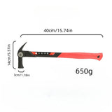 13 oz Double-Face Forged Steel Engineer’s Hammer with Vinyl Grip – view 10