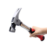 16 oz Stainless Steel Straight Rip Claw Hammer with Textured Grip – view 7