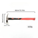 13 oz Straight Rip Claw Hammer with Smooth Face & Cushioned Grip – view 9