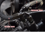 GM LS Swap Power Steering Hose Kit with PTFE Pressure & Rubber Return Lines – view 6
