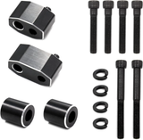 1-Inch Driver Floorboard Outward Spacer Kit for 2009–2023 Harley Touring – view 1