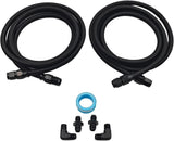 6AN PTFE Transmission Cooler Line Kit, Two 7-Foot Hoses – view 2