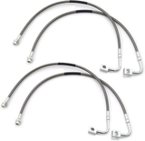 89716 Stainless Brake Hose Set for 2007–2018 Jeep Wrangler JK, 4 Hoses – view 3