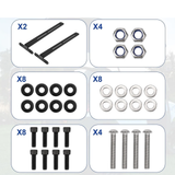 Golf Cart Soundbar Roof T-Bracket Kit for SE18 SE26 SEB26 SEDS32 – view 5