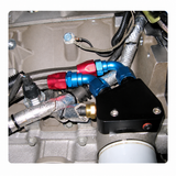 GM LS oil cooler adapter kit – installation example 4