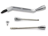 Polished Billet GM Column Shifter, Turn Signal, Tilt & Hazard Lever Kit – view 1