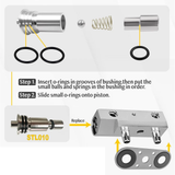 STL010 Transmission Cooler Flow Bypass Valve Kit with Gasket – view 5
