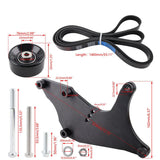 Dual Alternator Bracket Kit for 1999–2013 Chevy Vortec 4.8L–6.2L V8 – view 2