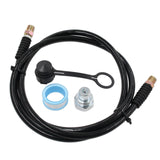 6-Foot Hydraulic Hose with CH-604-Style Coupler, 3/8-Inch Thread – view 1