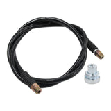 6-Foot Hydraulic Hose with CH-604-Style Coupler, 3/8-Inch Thread – view 3