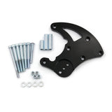 Black R4 High-Mount A/C Compressor Bracket for Compatible GM LS Trucks – view 3