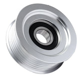 Nunsu 2.75-Inch 6-Groove Billet Tensioner Pulley for Compatible GM LS – view 2