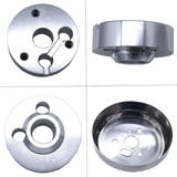 Polished 5- & 6-Hole Steering Wheel Hub Adapter for Compatible GM Splines – view 5