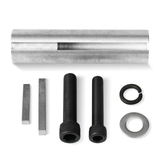 1-Inch to 1⅛-Inch Extended Crankshaft Sleeve Adapter with 1/4-Inch Keyway – view 3