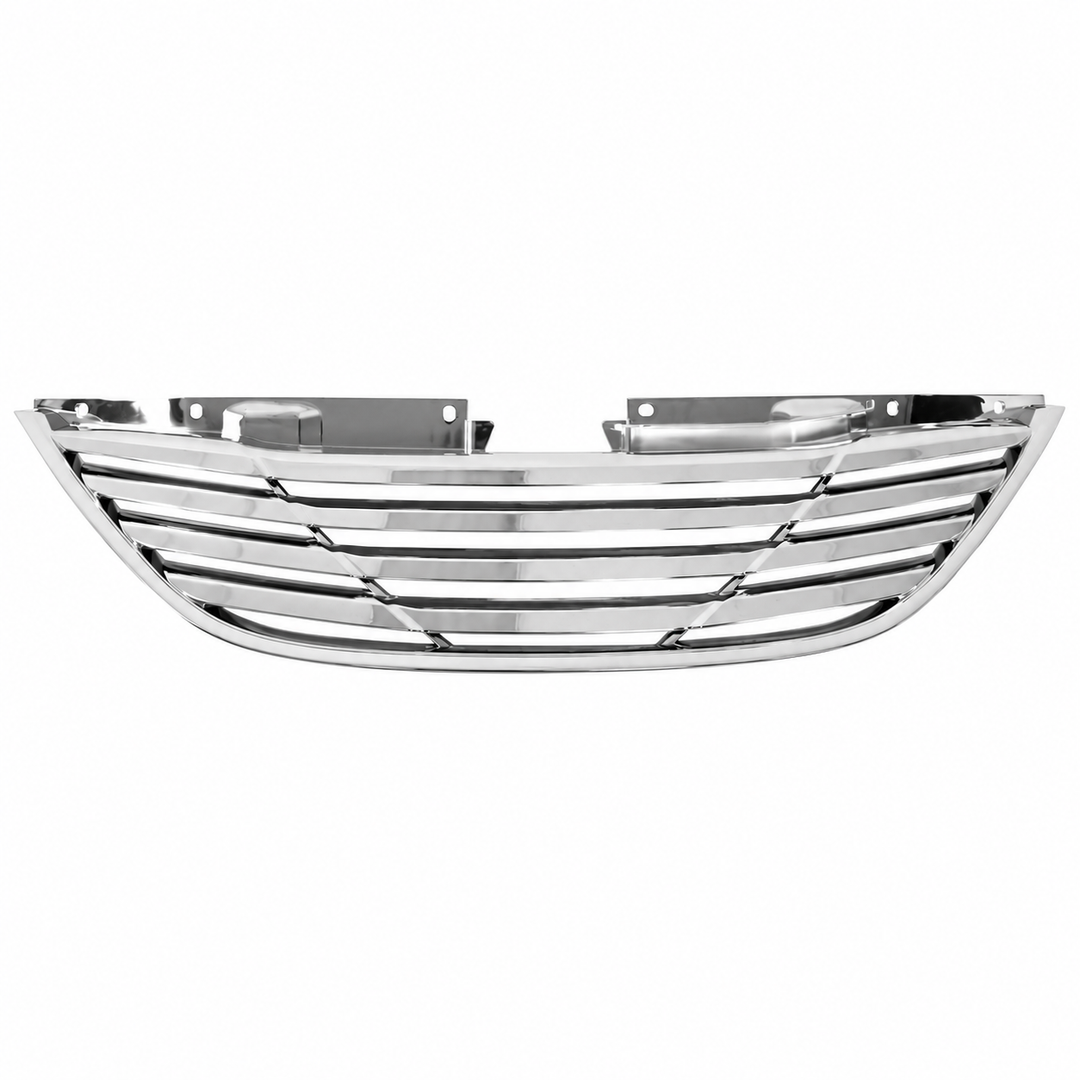 2011–2014 Hyundai Sonata YF Chrome Upper Grille on white background