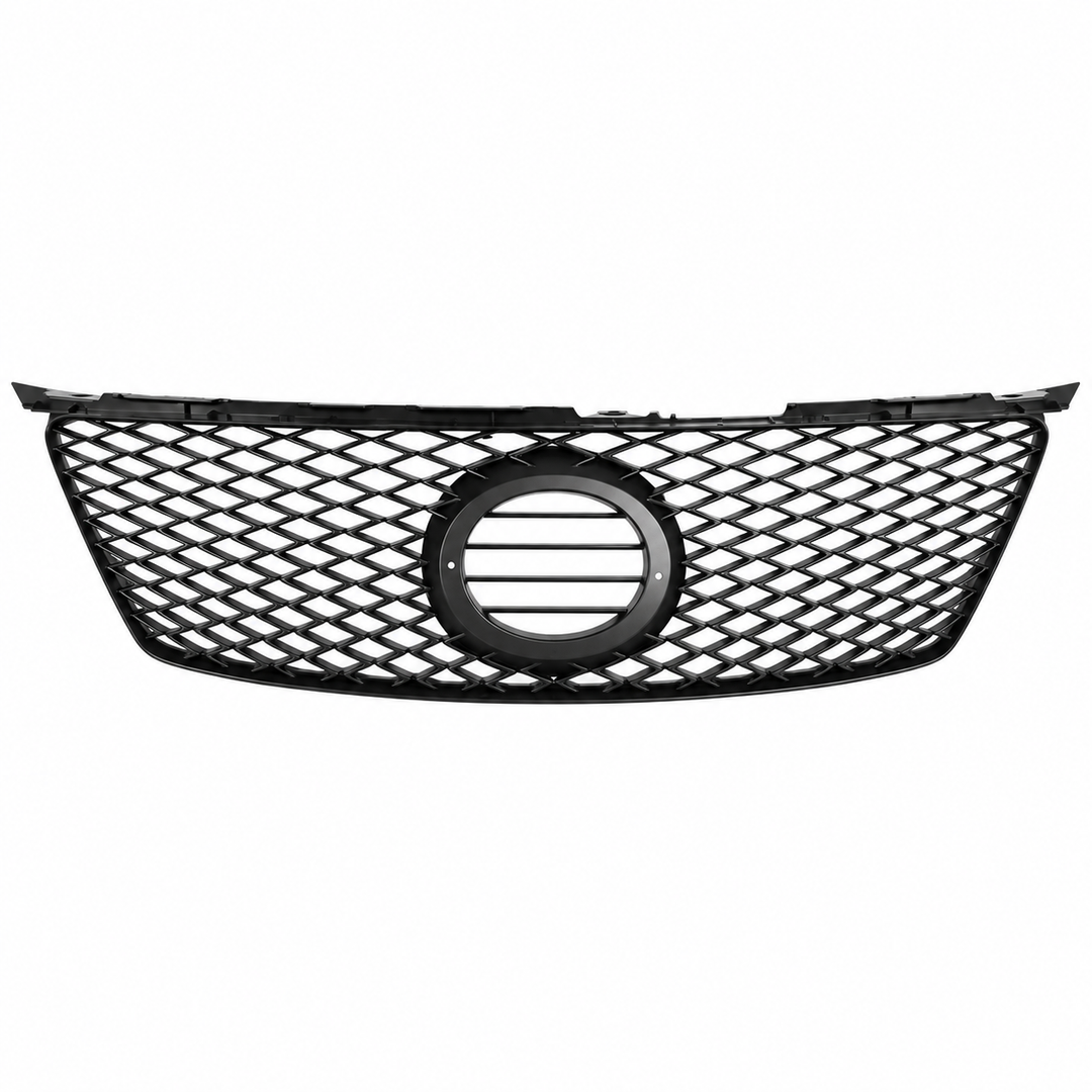 2006–2008 Lexus IS250 IS350 Black Mesh Front Grille on white background
