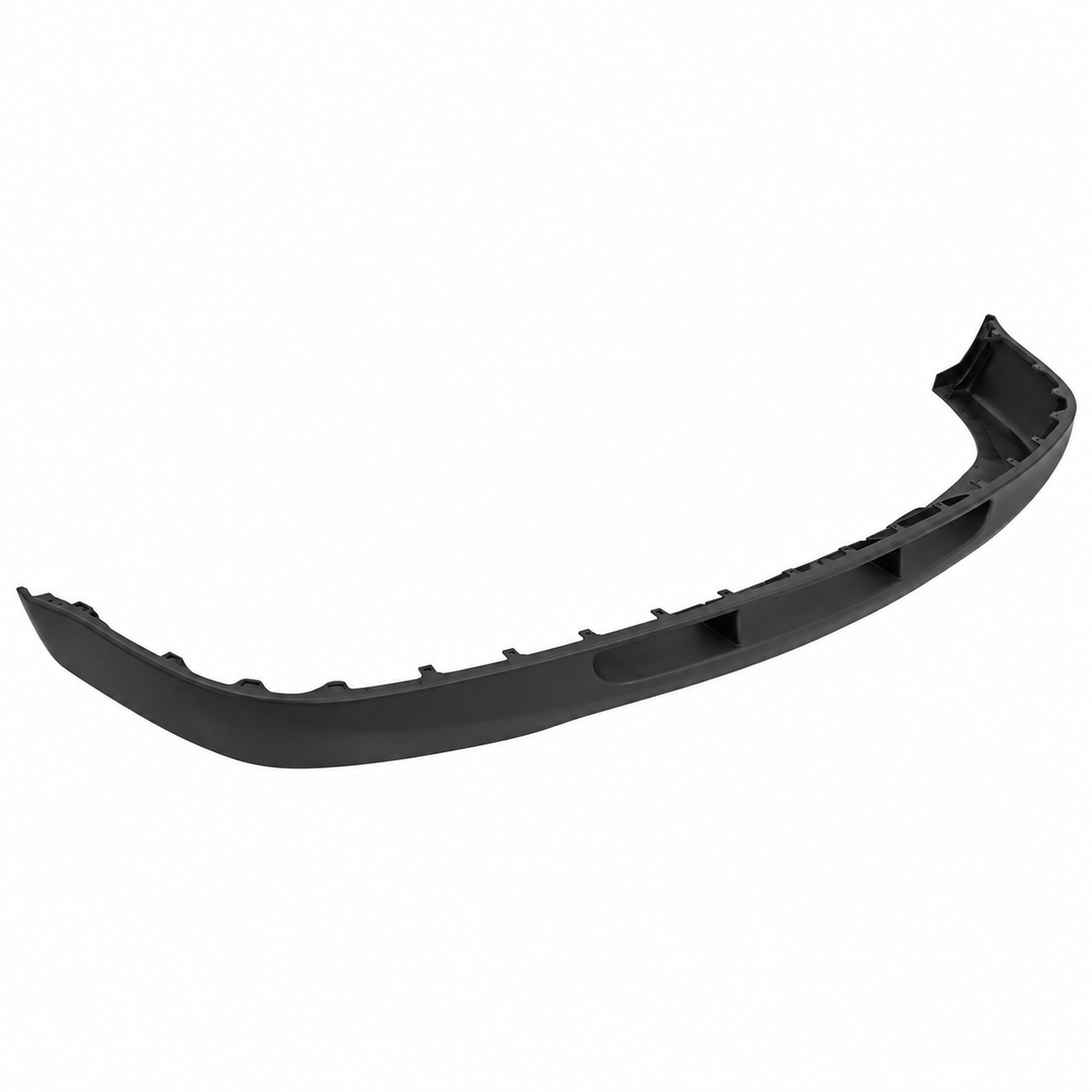 1999–2006 Volkswagen Golf Front Bumper Lip — Unpainted Black on white background