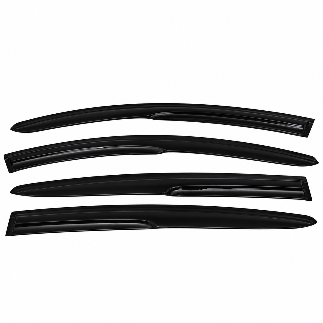 4-Piece Window Visor Set for 2016–2022 Honda HR-V – Smoke on white background