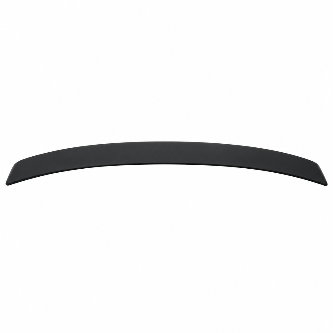 2009–2013 Toyota Corolla Sedan Roof Spoiler — Matte Black ABS on white background