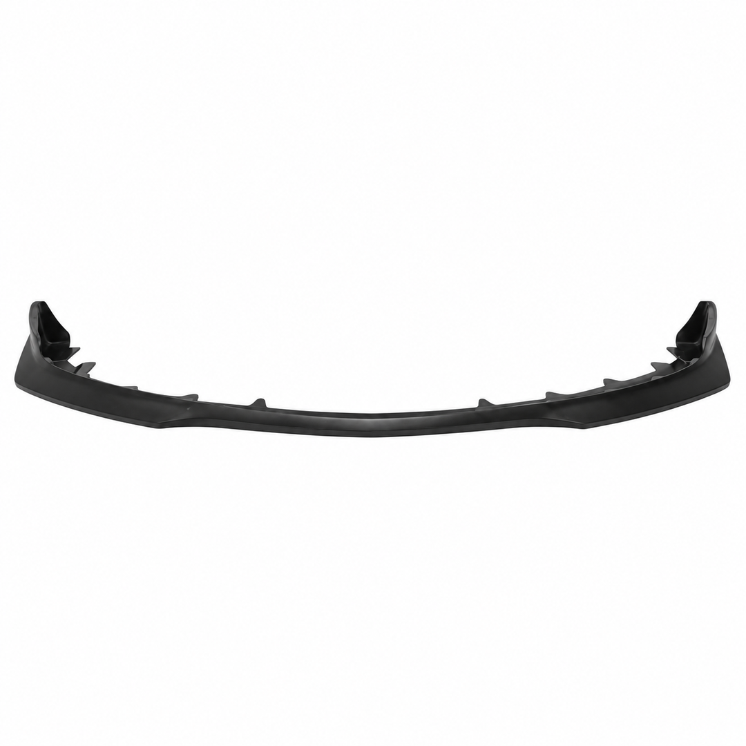Black Front Bumper Lip for 2006–2007 Mitsubishi Lancer Evolution IX on white background