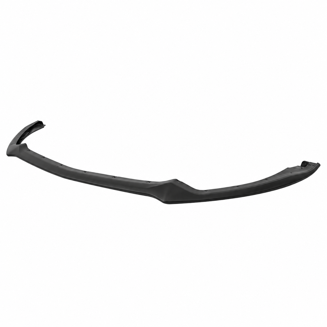 2015–2017 Ford Mustang V6 & GT Base Front Bumper Lip — Black PU on white background