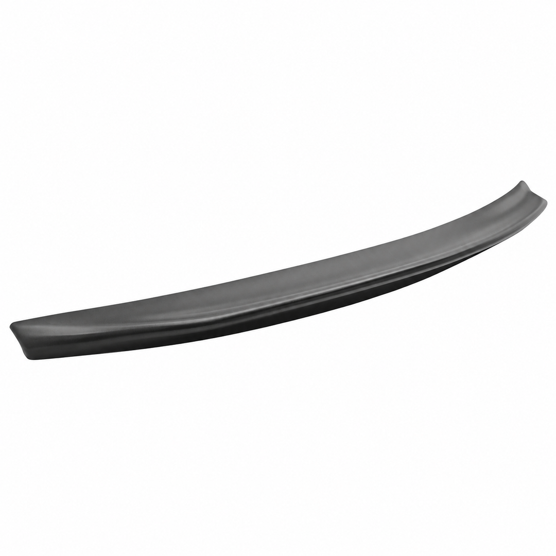 2008–2017 Mitsubishi Lancer Evolution X Unpainted Trunk Spoiler on white background