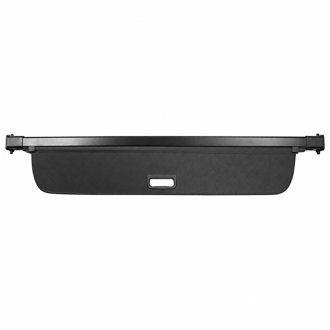 Black Retractable Cargo Cover for 2016–2026 Volvo XC90 on white background