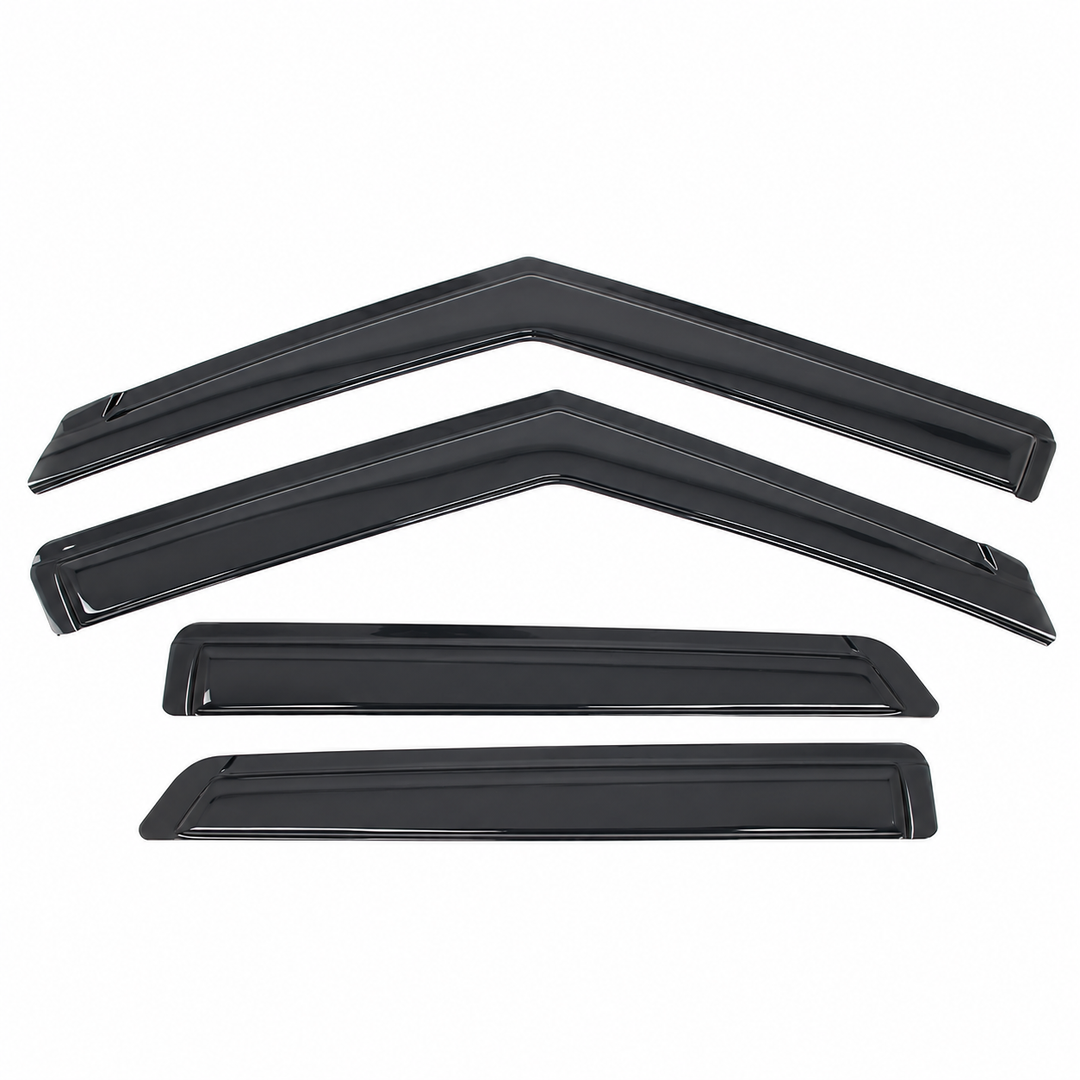 Smoke Window Visor Set for 2021–2026 Chevrolet Trailblazer on white background