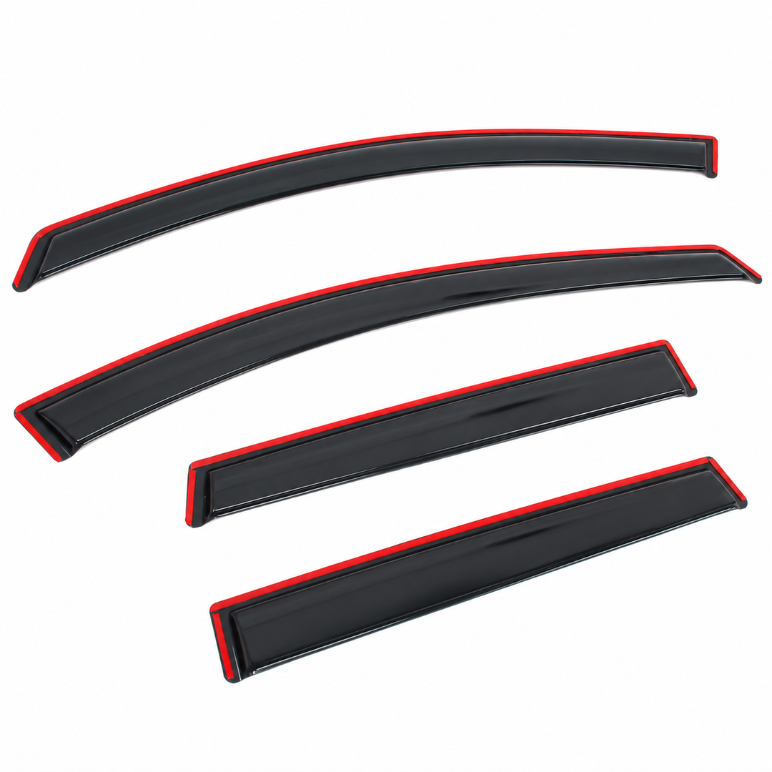 2015–2024 Nissan Murano In-Channel Window Visors — 4-Piece Set on white background