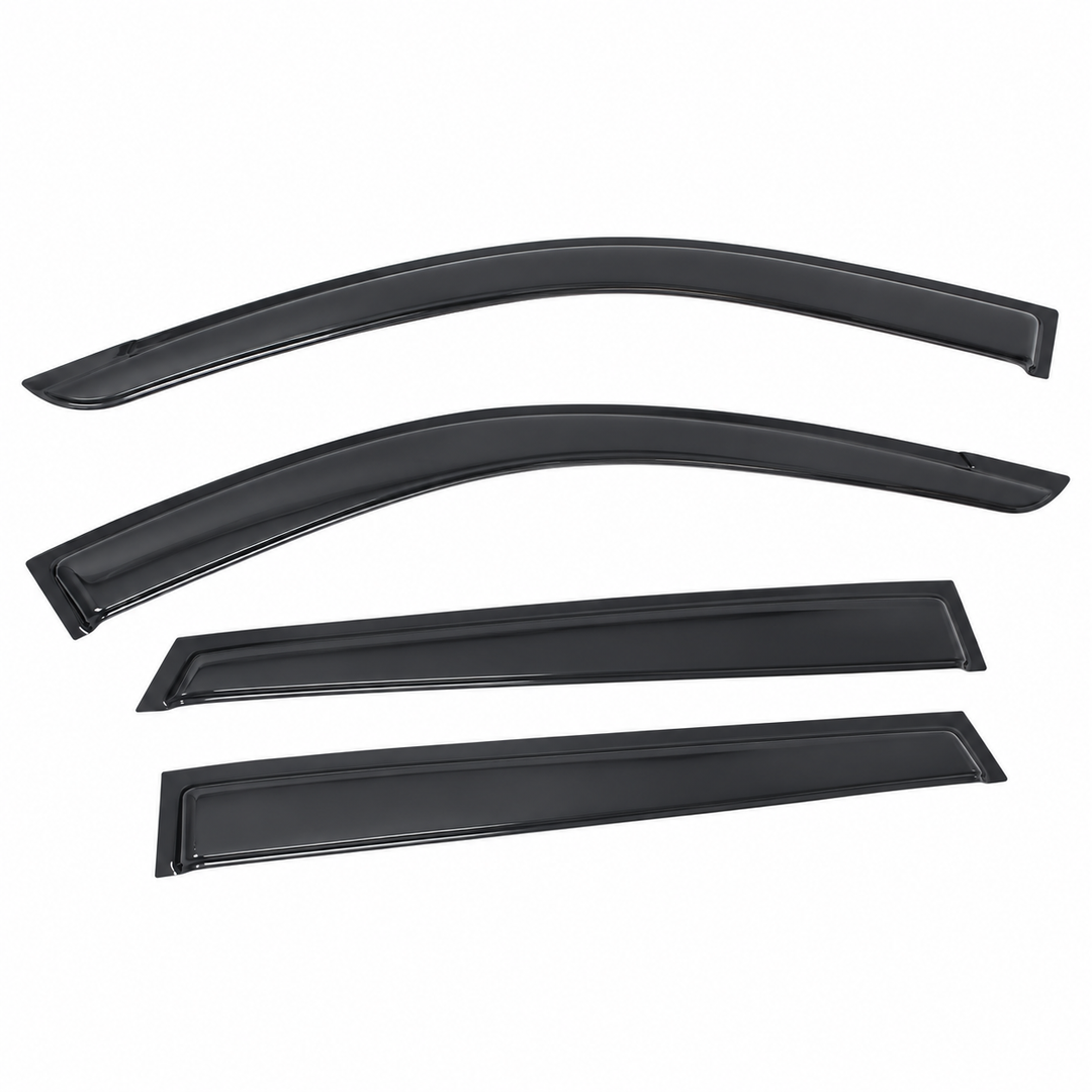 Smoke Window Visor Set for 2024–2026 Chevrolet Trax on white background