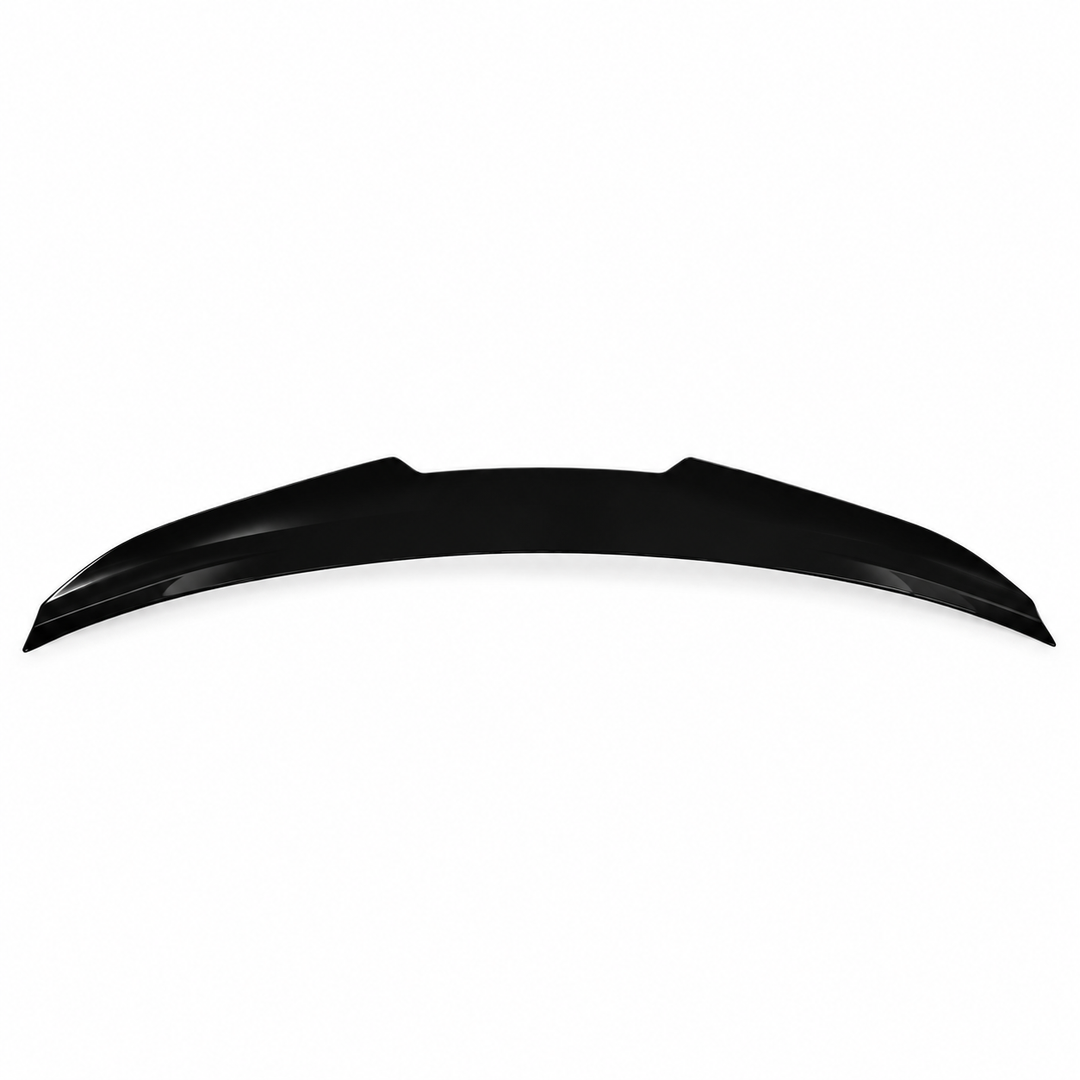 2007–2013 BMW E92 Coupe Gloss Black Trunk Spoiler on white background