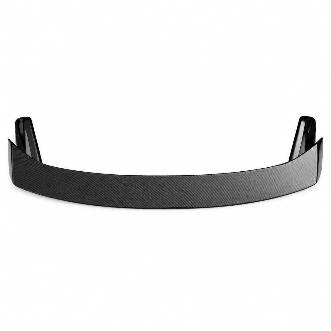 2022–2026 Honda Civic Sedan Trunk Spoiler — Carbon Fiber Print ABS on white background