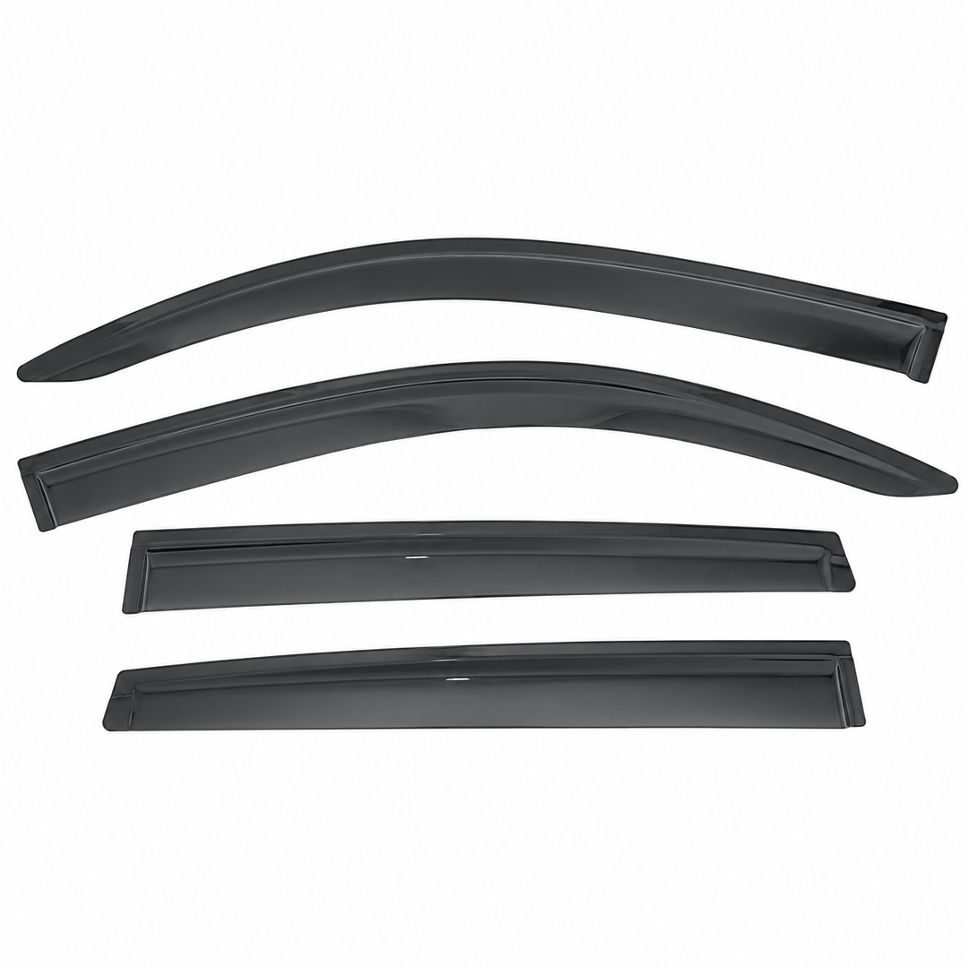 2023–2026 Honda HR-V Smoke Window Visors — 4-Piece Set on white background