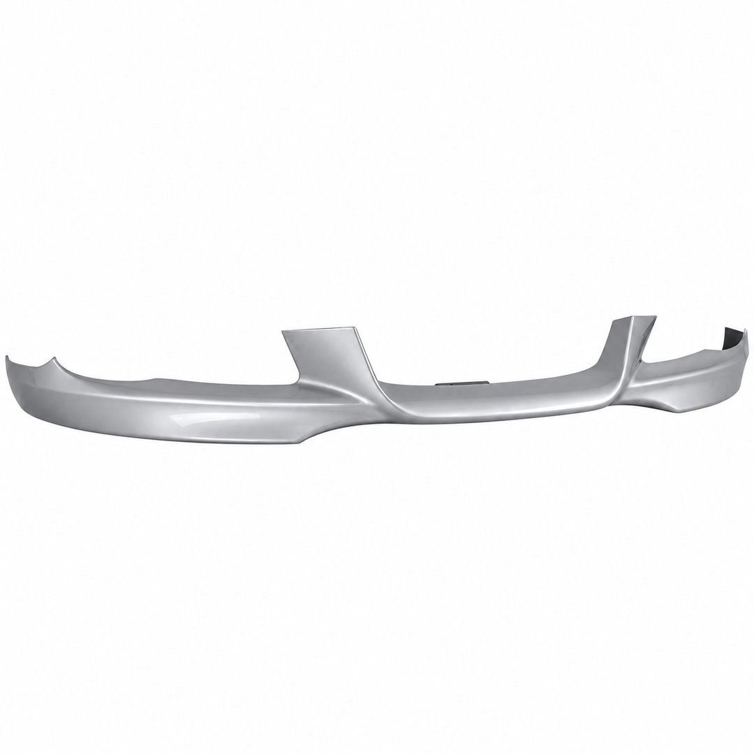2007–2010 BMW E92 E93 Front Bumper Lip — Titanium Silver 354 on white background
