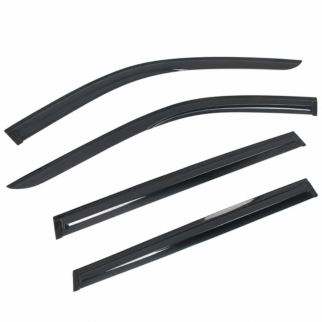2024–2026 Lexus TX & Toyota Grand Highlander Smoke Window Visors on white background