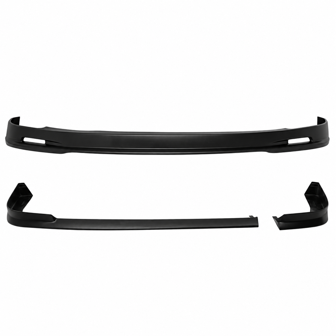 Front & Rear Bumper Lip Kit for 2001–2003 Honda Civic Coupe on white background